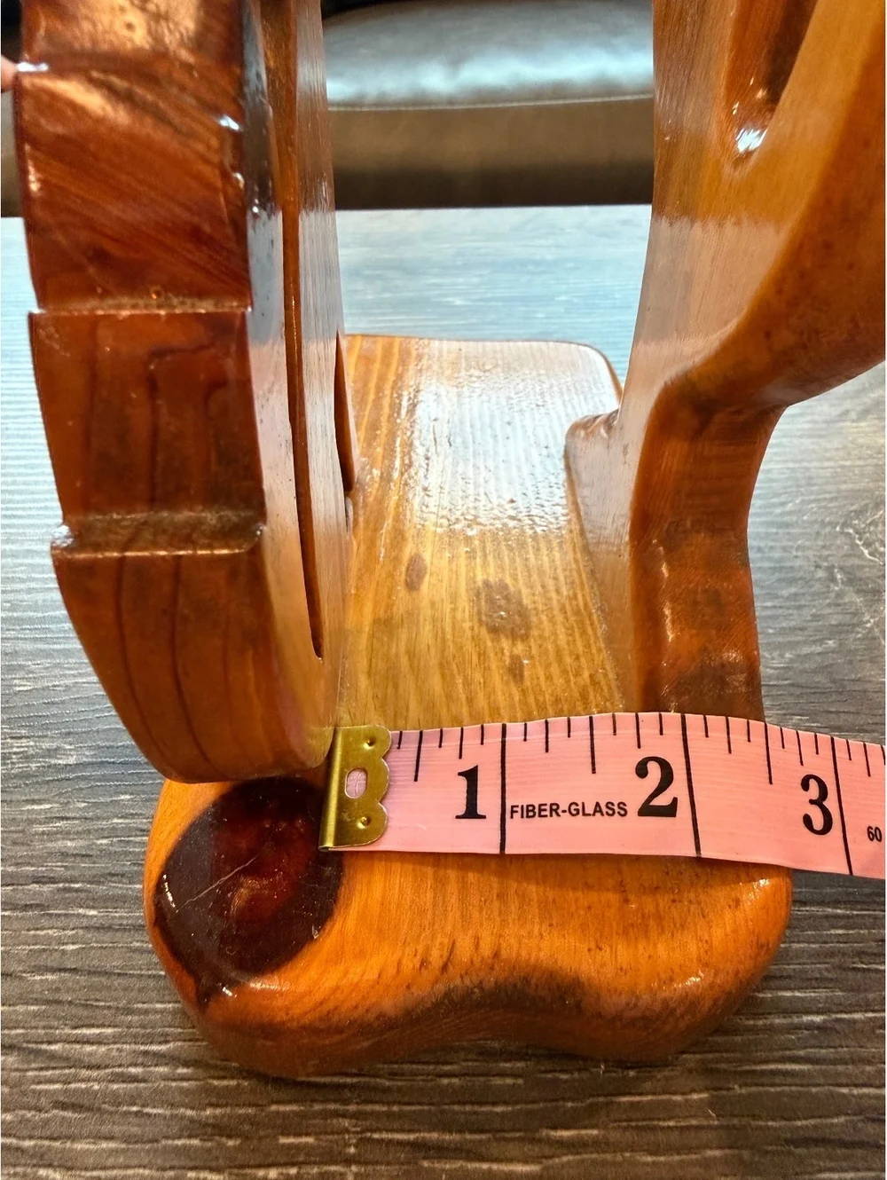 Terry Buckley Handcrafted Wood Coyote Napkin Toothpick Holder Tucson Arizona